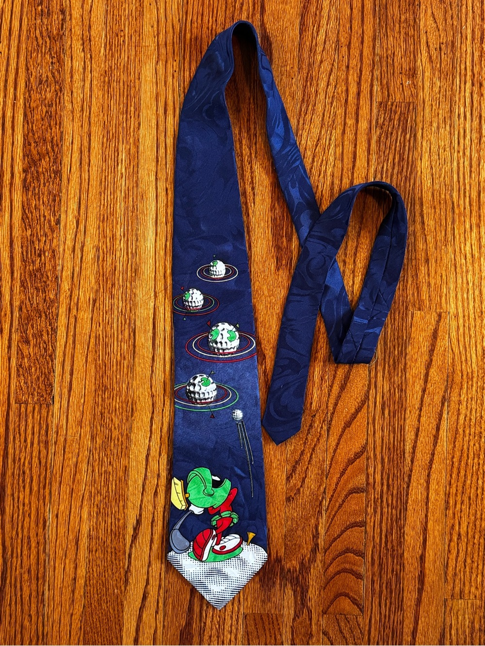 Vintage 1994 Marvin the Martian Warner Bros. Tie